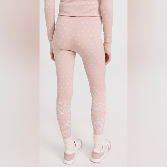 NWT Sweaty Betty Fair Isle Base Layer Leggings seamless soft - Picture 5 of 5